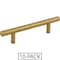 Elements 96 mm Center-to-Center Satin Bronze Naples Cabinet Bar Pull,  156SBZ-10 - alternate 1